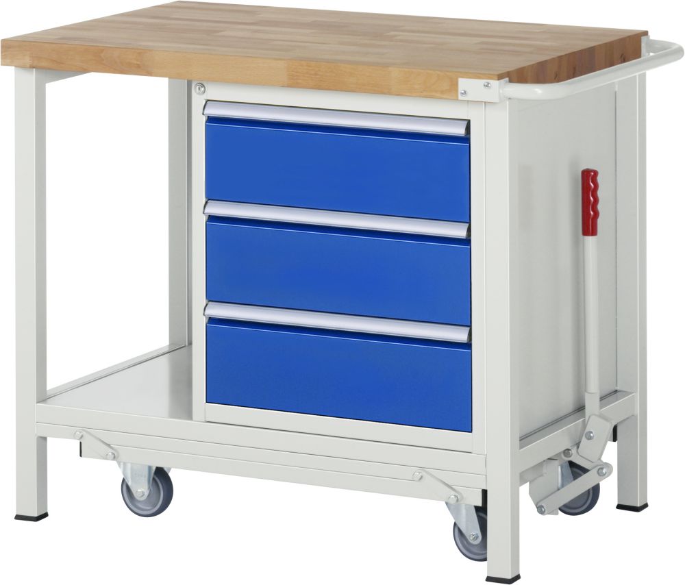 Produktbild RAU Absenkbare Werkbank 8000 - Modell 8157 Breite 1000 mm