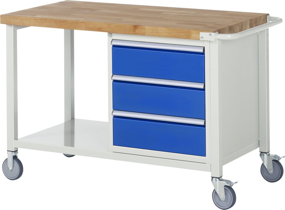 Produktbild RAU Fahrbare Werkbank 8000 Modell 8157 Breite 1250 mm
