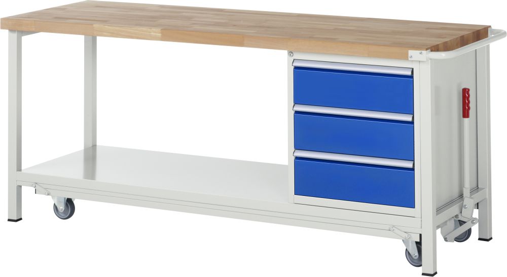 Produktbild RAU Absenkbare Werkbank 8000 - Modell 8157 Breite 2000 mm