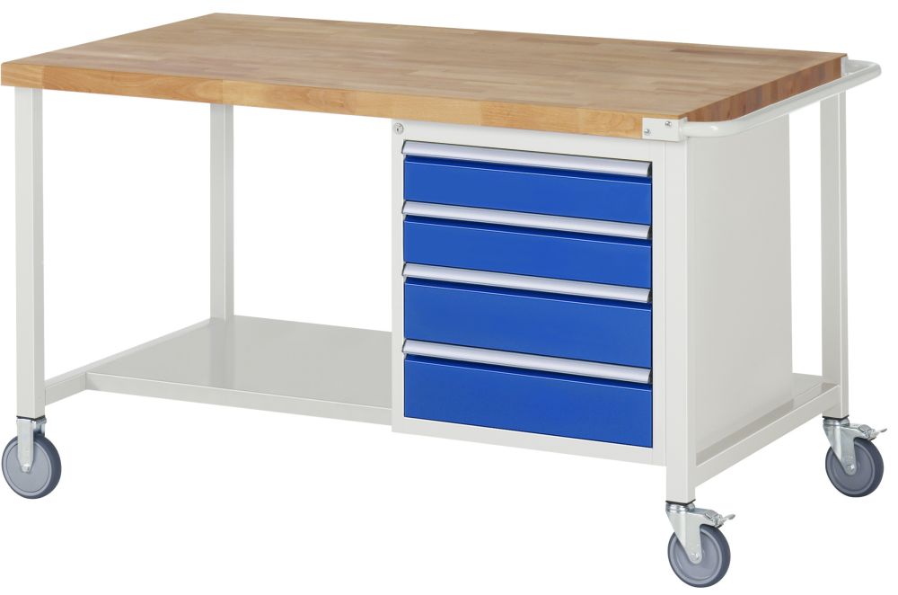 Produktbild RAU Fahrbare Werkbank 8000 Modell 8162 Breite 1500 mm bild 1