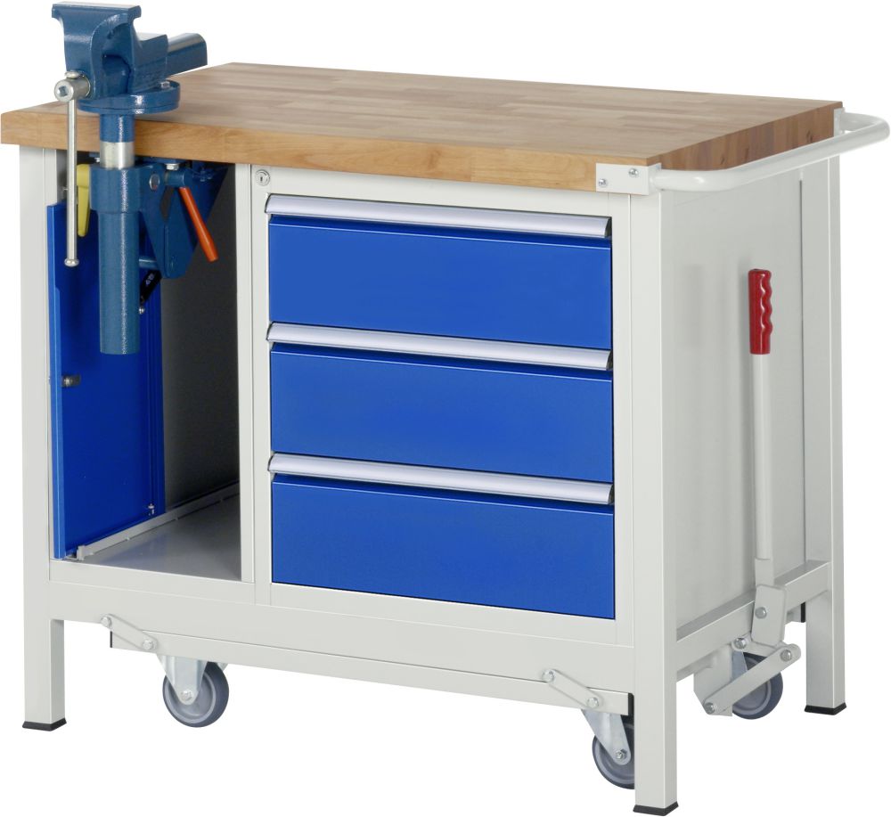 Produktbild RAU Absenkbare Werkbank 8000 Modell 8183 Breite 1000 mm bild 1