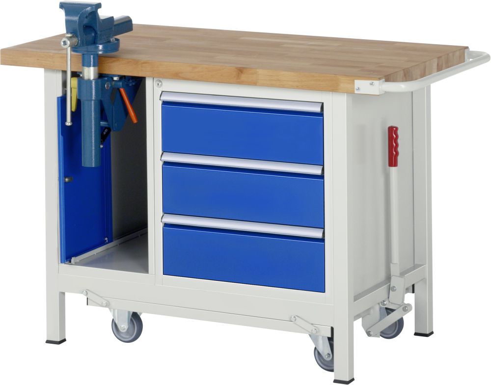 Produktbild RAU Absenkbare Werkbank 8000 - Modell 8183 Breite 1250 mm