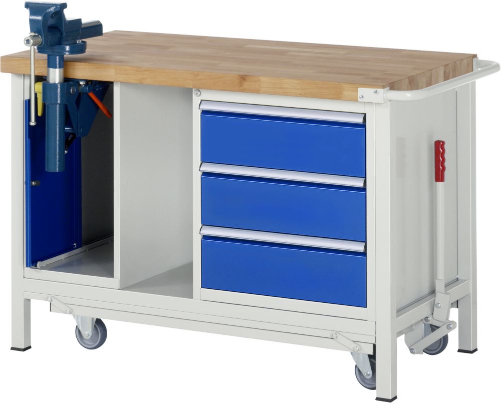 Produktbild Rau Absenkbare Werkbank Breite 1250 mm 8000 Modell 8183