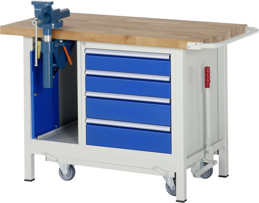 Produktbild RAU Absenkbare Werkbank 8000 Modell 8185 Breite 1250 mm