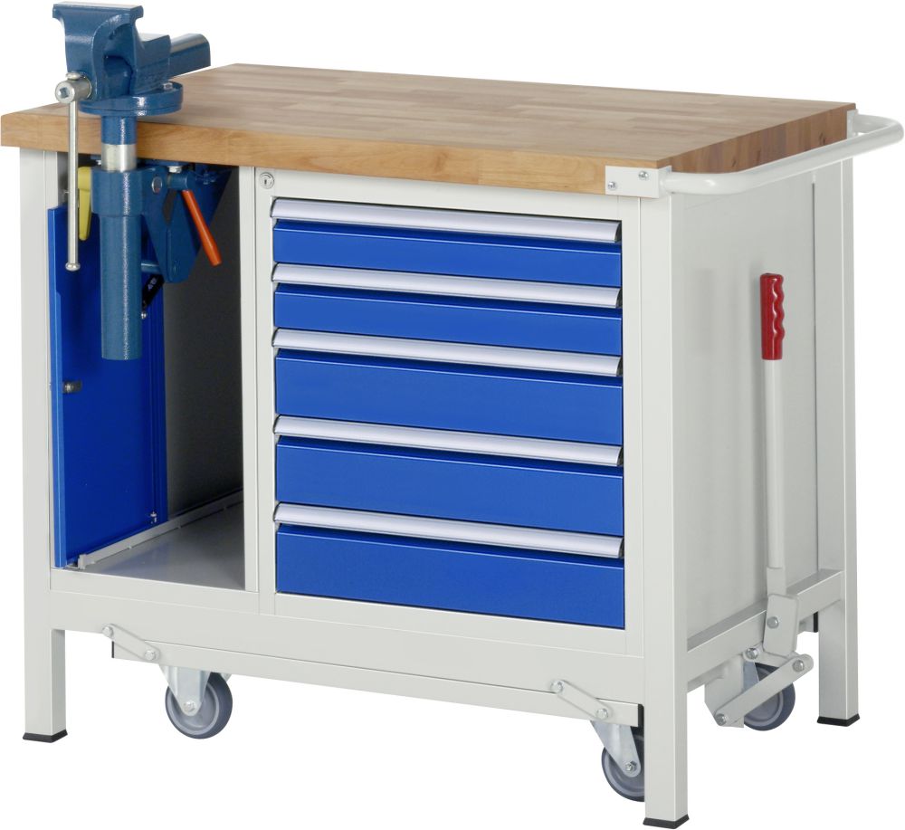 Produktbild RAU Absenkbare Werkbank 8000 - Modell 8187 Breite 1000 mm