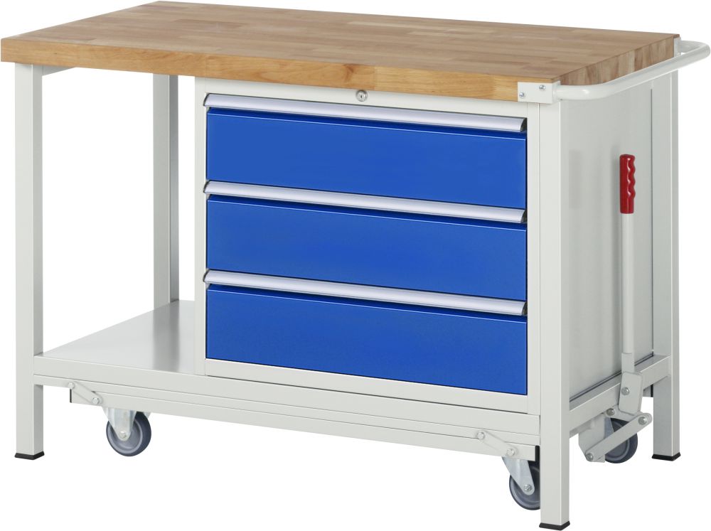 Produktbild RAU Absenkbare Werkbank 8000 - Modell 8257 Breite 1250 mm