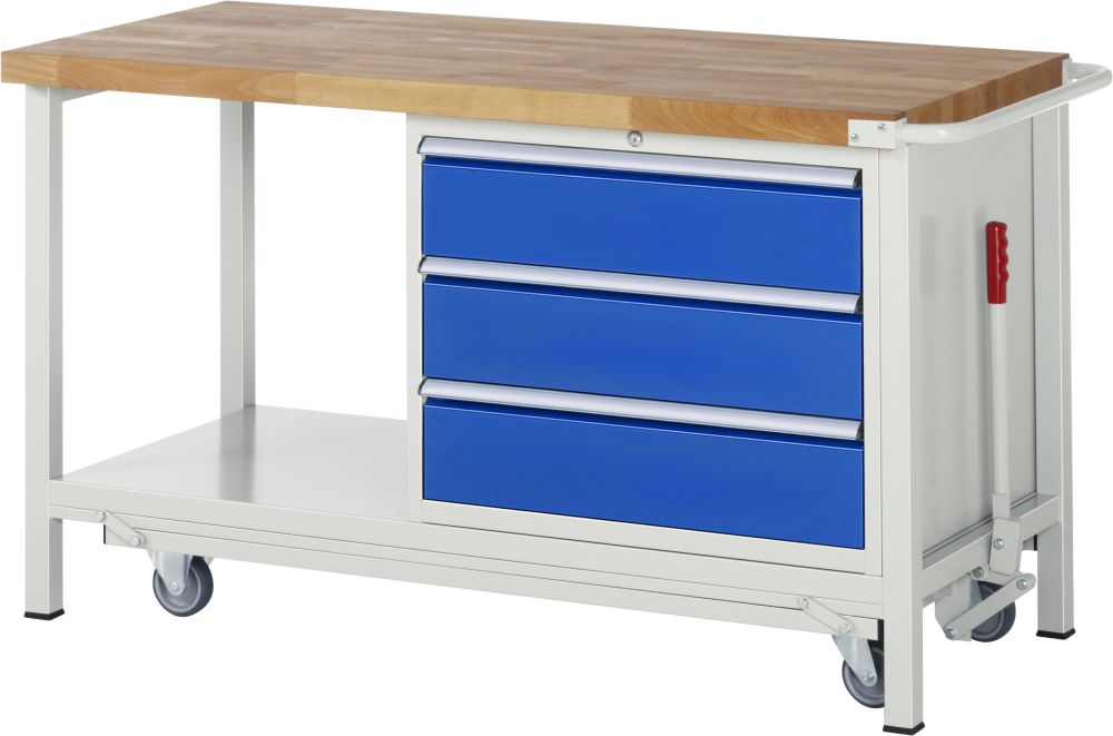 Produktbild RAU Absenkbare Werkbank 8000 Modell 8257 Breite 1500 mm bild 1