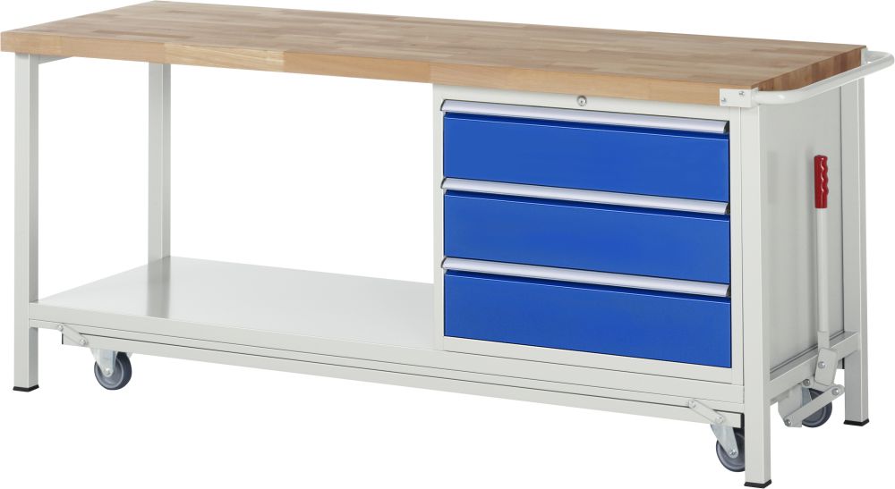 Produktbild RAU Absenkbare Werkbank 8000 Modell 8257 Breite 2000 mm bild 1