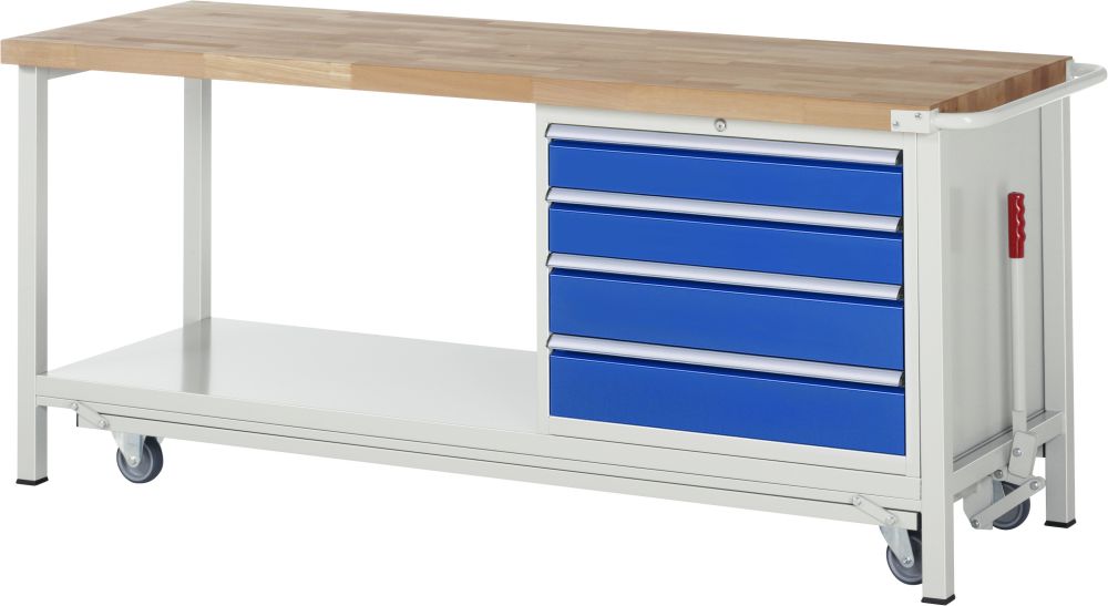 Produktbild RAU Absenkbare Werkbank 8000 Modell 8262 Breite 2000 mm