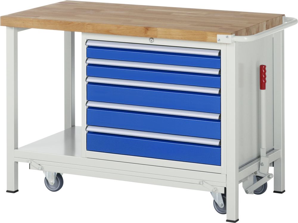 Produktbild RAU Absenkbare Werkbank 8000 - Modell 8271 Breite 1250 mm bild 1