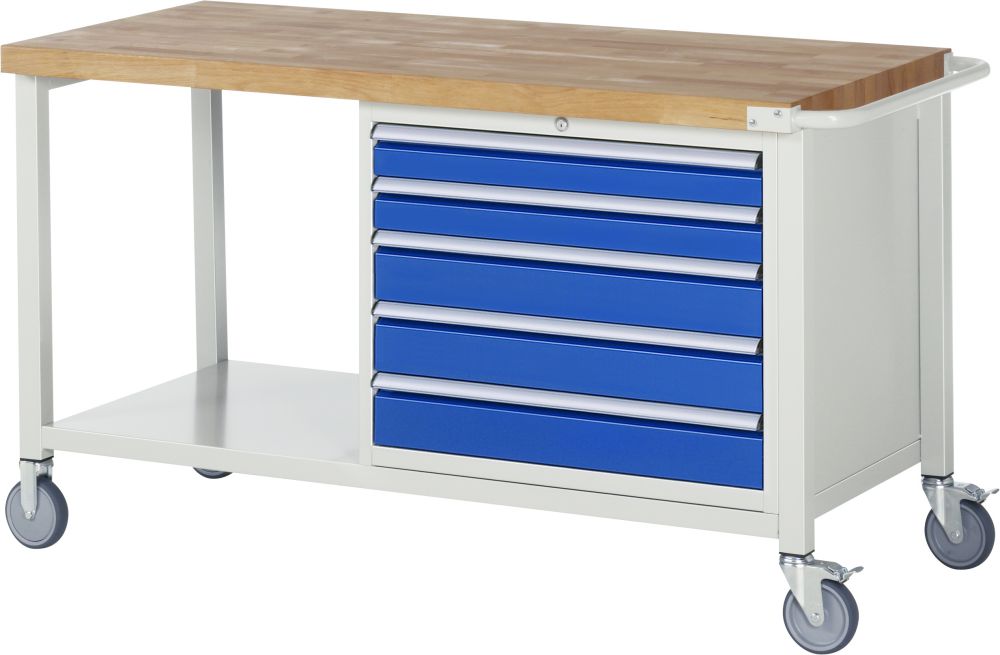 Produktbild Rau Fahrbare Werkbank 8000 Stärke 40 mm Modell 8271 Breite 1500 mm