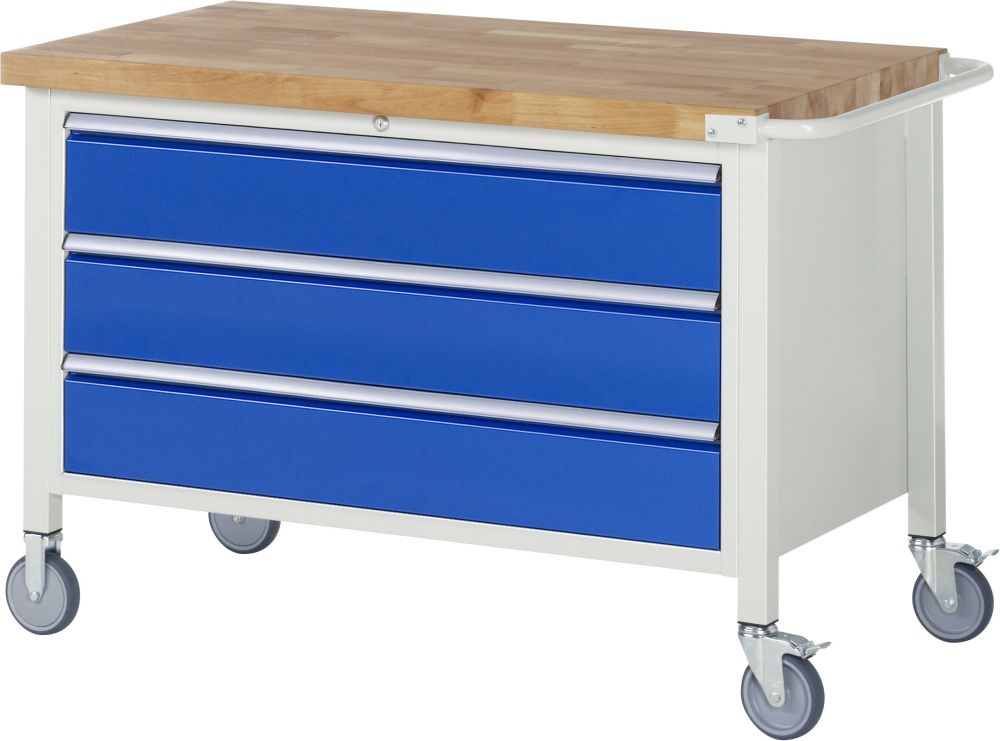 Produktbild RAU Fahrbare Werkbank 8000 Modell 8357 Breite 1250 mm bild 1