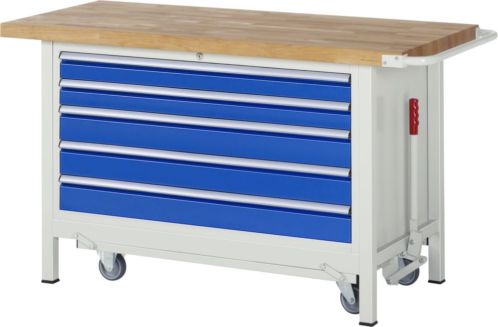 Produktbild RAU Absenkbare Werkbank 8000 - Modell 8371 Breite 1500 mm bild 1