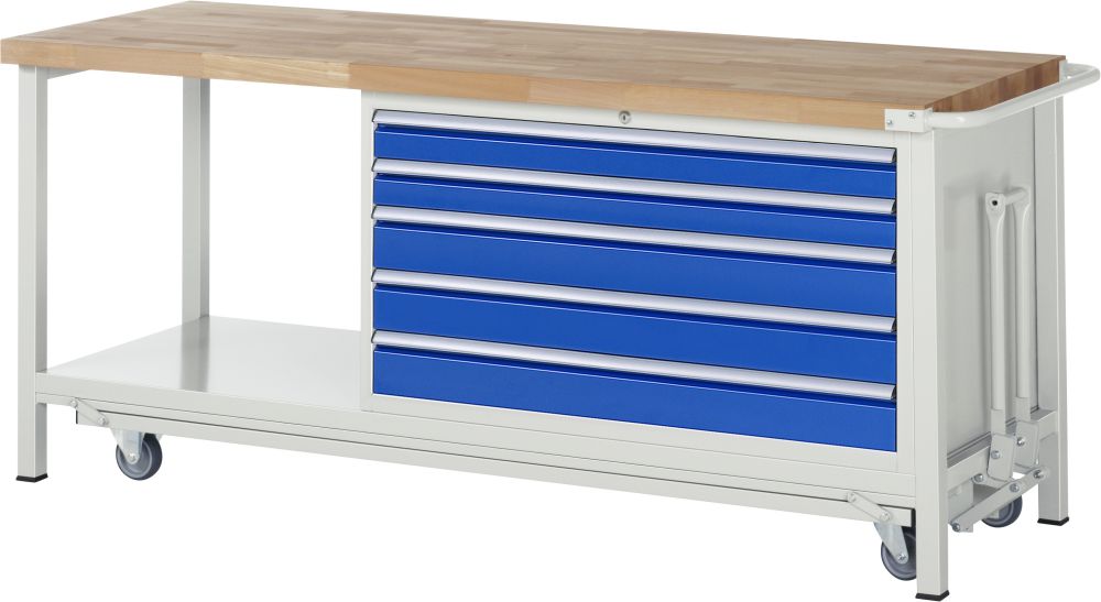 Produktbild RAU Absenkbare Werkbank 8000 - Modell 8371 Breite 2000 mm