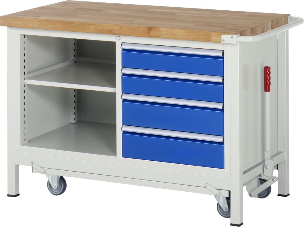 Produktbild RAU Absenkbare Werkbank 8000 - Modell 8463 Breite 1250 mm