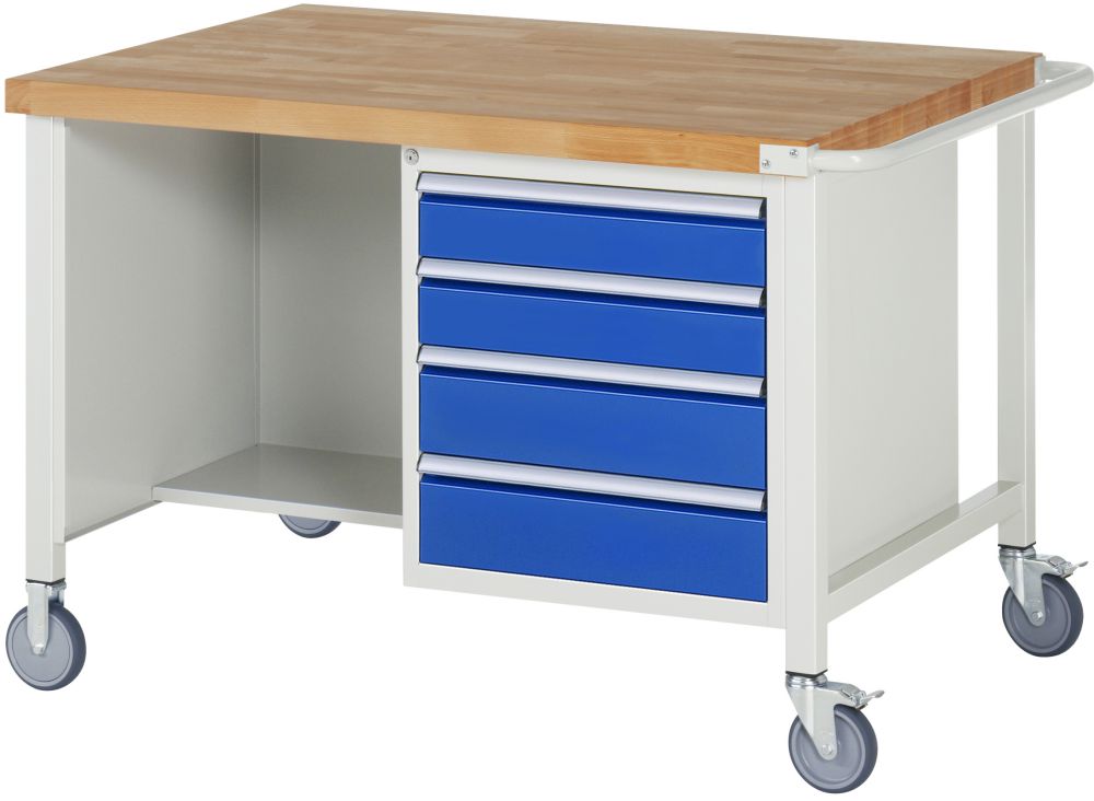 Produktbild RAU Fahrbare Werkbank 8000 Modell 8463 Breite 1250 mm bild 1