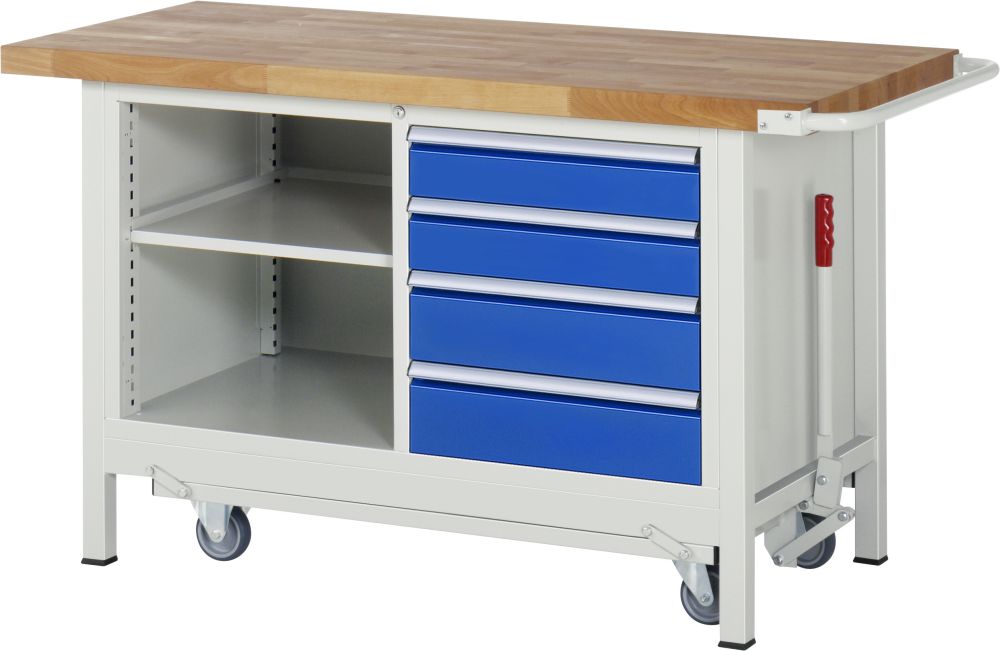 Produktbild RAU Absenkbare Werkbank 8000 Modell 8463 Breite 1500 mm bild 1