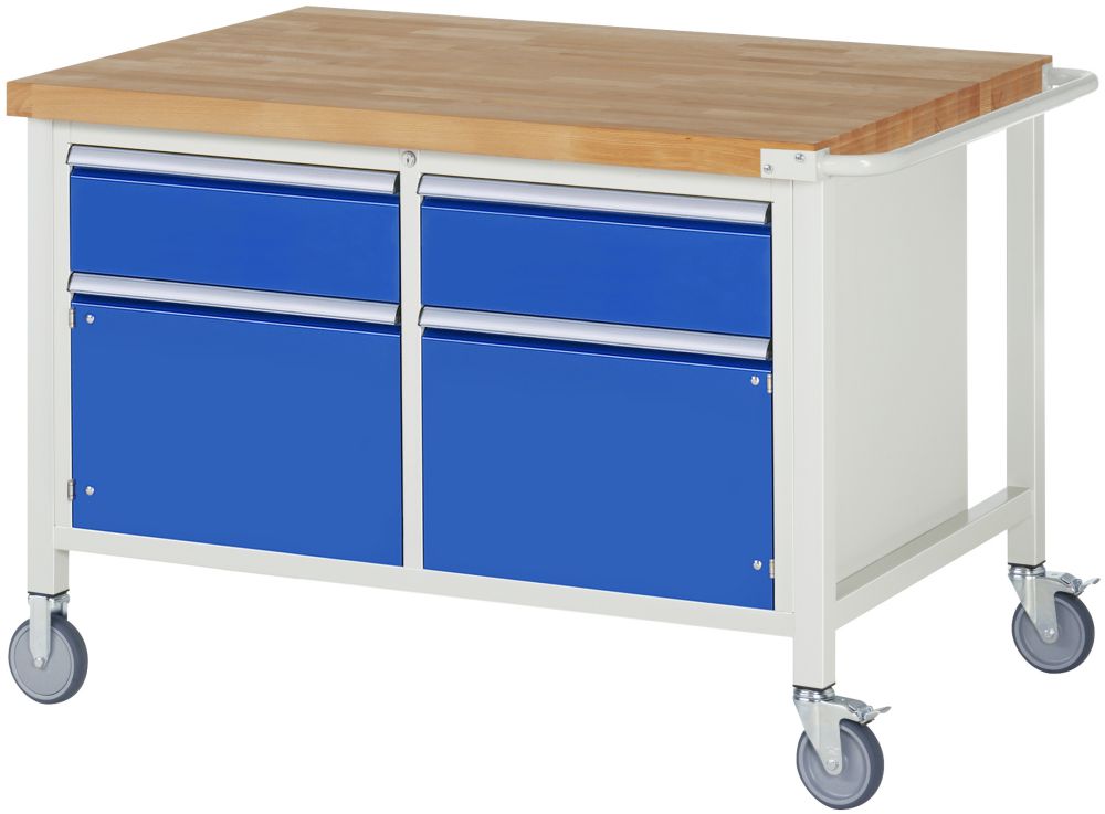 Produktbild Rau Fahrbare Werkbank 8000 Modell 8466 Breite 1250 mm Stärke 40 mm