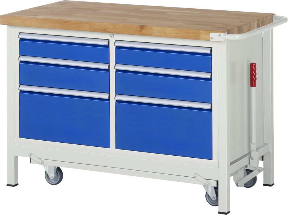 Produktbild RAU Absenkbare Werkbank 8000 Modell 8475 Breite 1250 mm bild 1