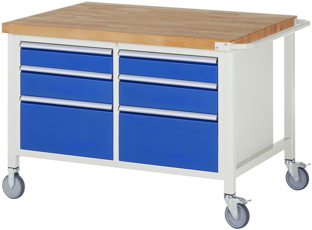 Produktbild RAU Fahrbare Werkbank 8000 Modell 8475 Breite 1250 mm bild 1