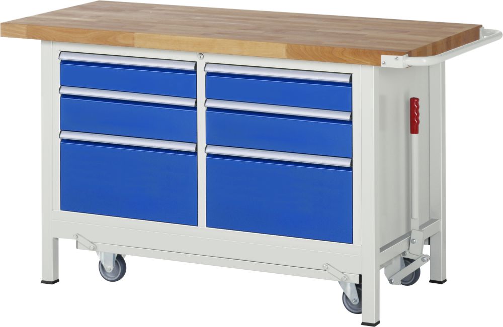 Produktbild RAU Absenkbare Werkbank 8000 - Modell 8475 Breite 1500 mm bild 1