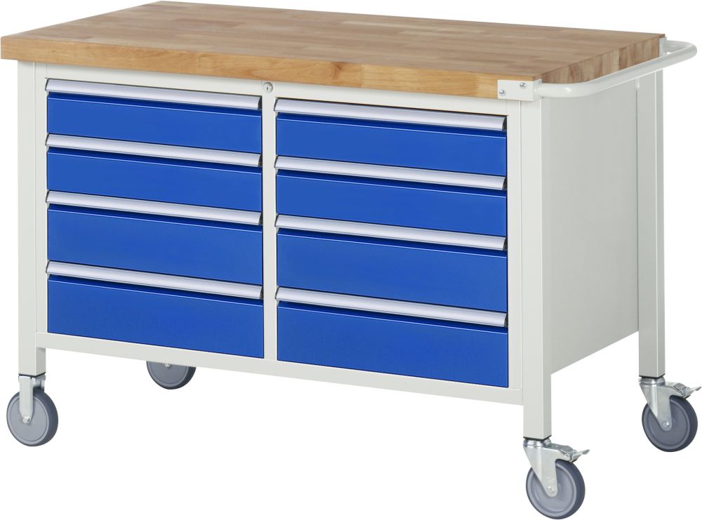 Produktbild RAU Fahrbare Werkbank 8000 Modell 8477 Breite 1250 mm bild 1