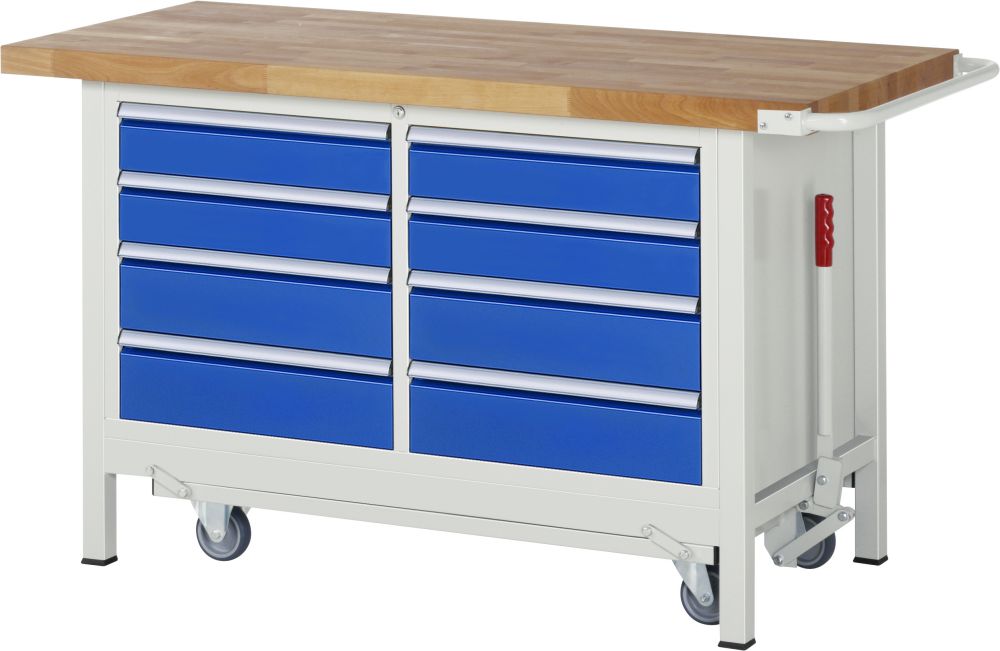 Produktbild RAU Absenkbare Werkbank 8000 - Modell 8477 Breite 1500 mm bild 1