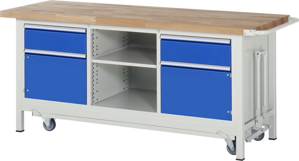 Produktbild RAU Absenkbare Werkbank 8000 Modell 8561 Breite 2000 mm bild 1