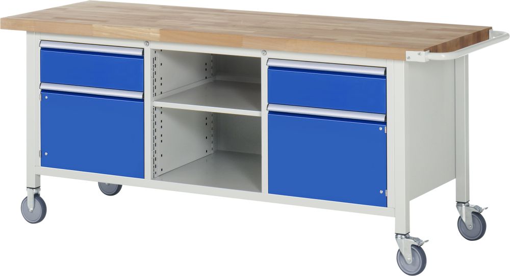 Produktbild RAU Fahrbare Werkbank 8000 Modell 8561 Breite 2000 mm bild 1