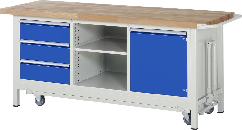 Produktbild RAU Absenkbare Werkbank 8000 Modell 8563 Breite 2000 mm bild 1