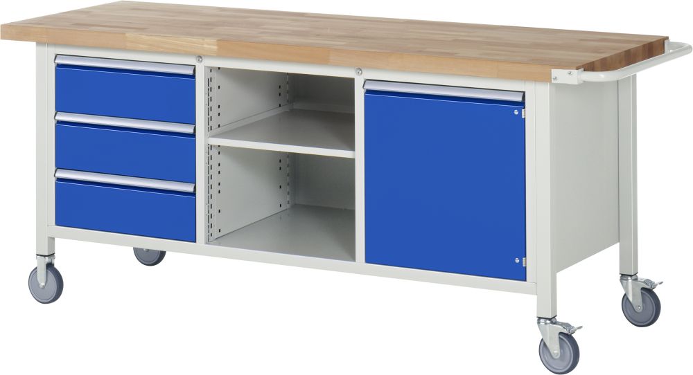 Produktbild RAU Fahrbare Werkbank 8000 Modell 8563 Breite 2000 mm bild 1