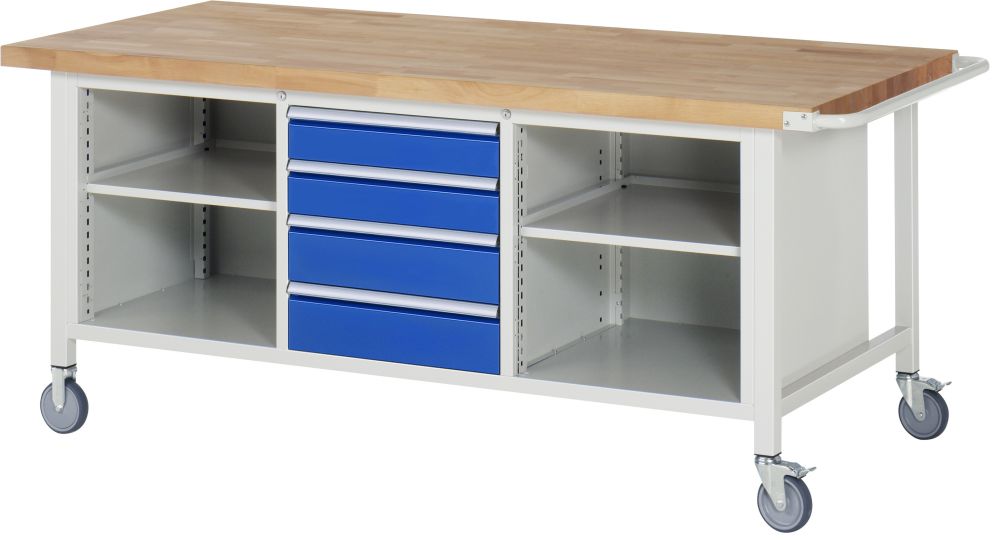 Produktbild RAU Fahrbare Werkbank 8000 Modell 8566 Breite 2000 mm bild 1