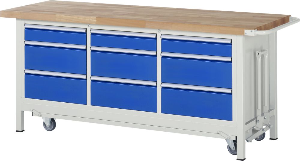 Produktbild RAU Absenkbare Werkbank 8000 - Modell 8573 Breite 2000 mm