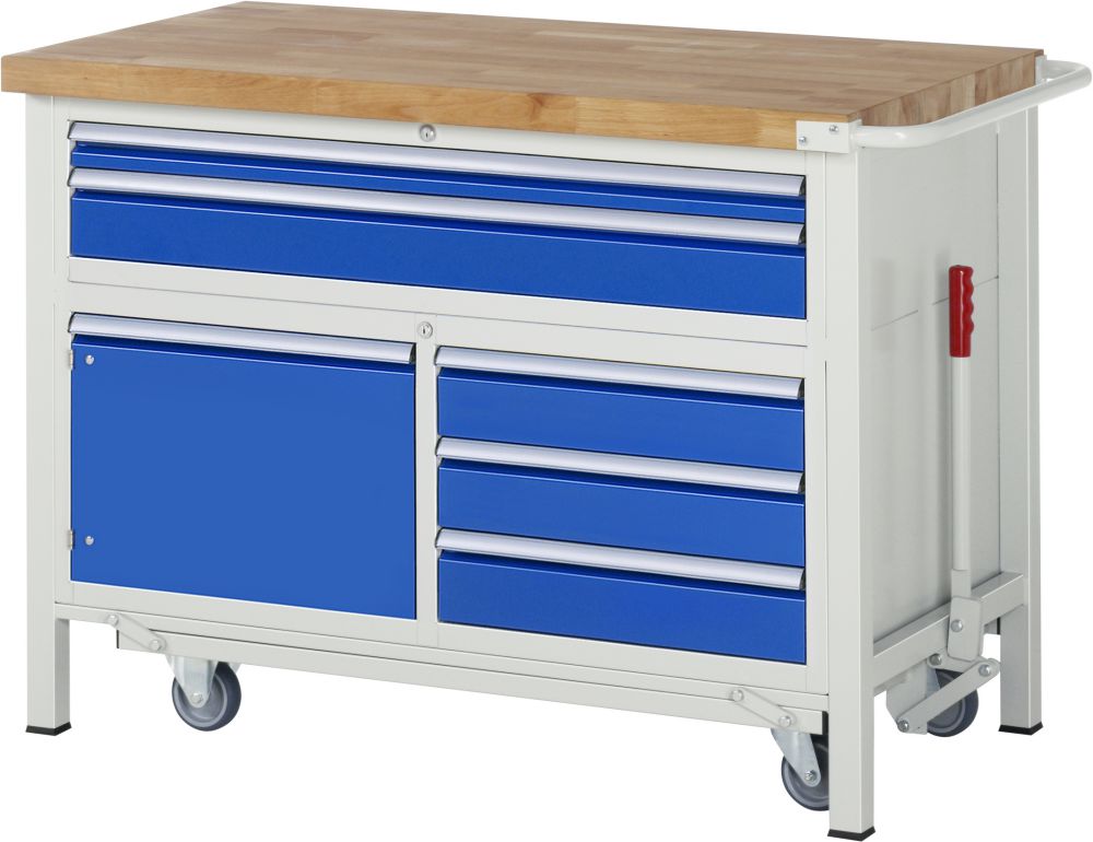 Produktbild RAU Absenkbare Werkbank 8000 Modell 8922 Breite 1250 mm