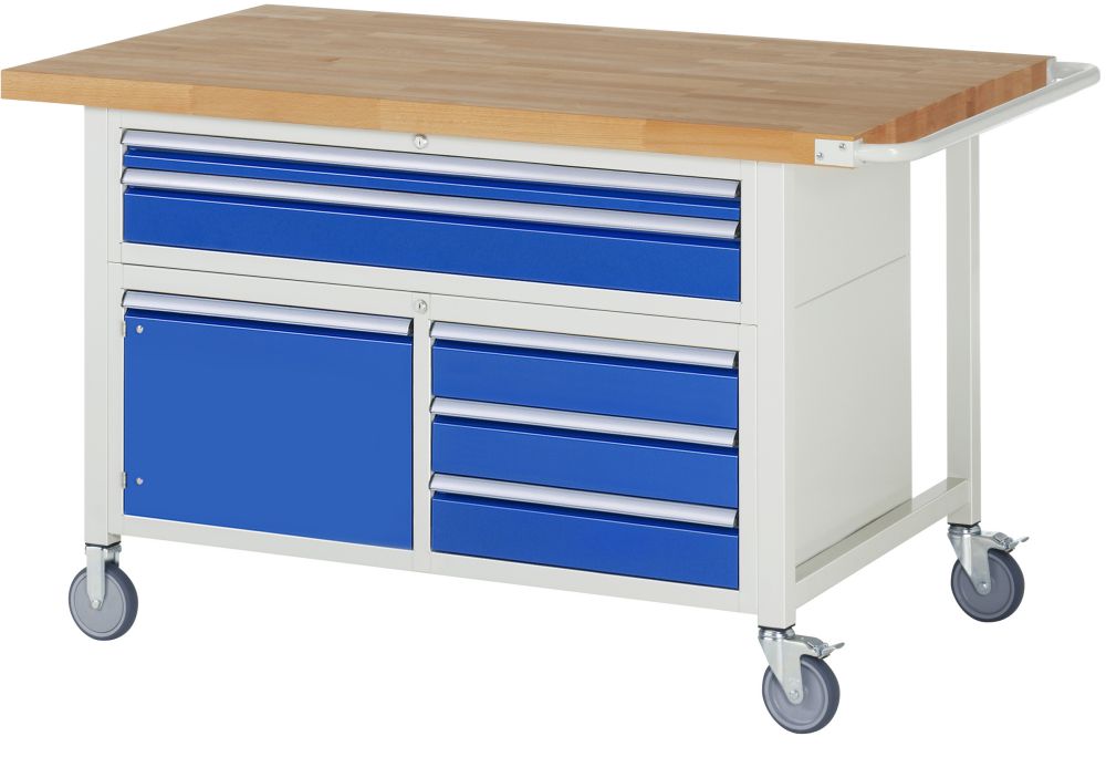 Produktbild Rau Fahrbare Werkbank 8000 Modell 8922 1500 x 900 x 880-1080 mm