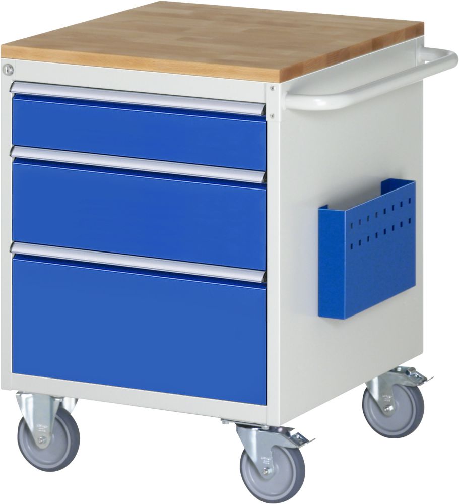 Produktbild RAU Montagewagen 7000 Breite 580 mm 3 Schubladen und Arbeitsplatte