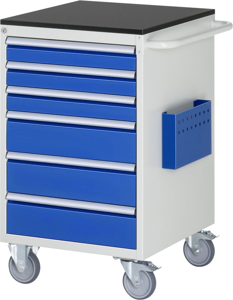 Produktbild RAU Montagewagen Höhe 970 mm Serie 7000 6 Schubladen Größe L