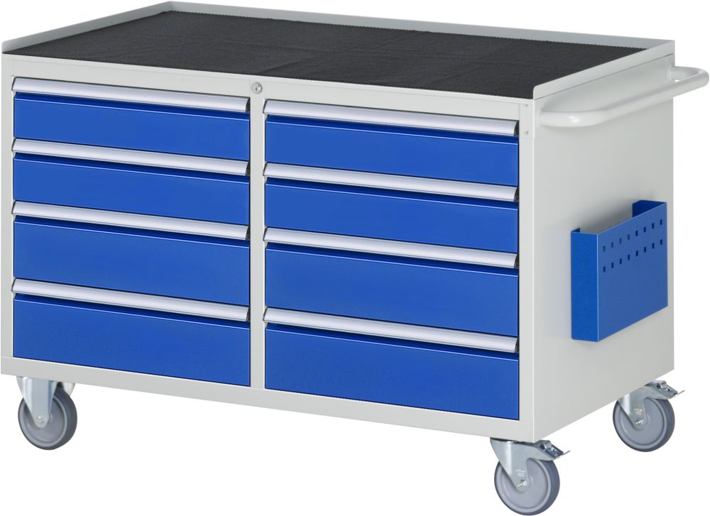Produktbild RAU Montagewagen Serie 7000 Metallauflage 8 Schubladen 1145 mm breit