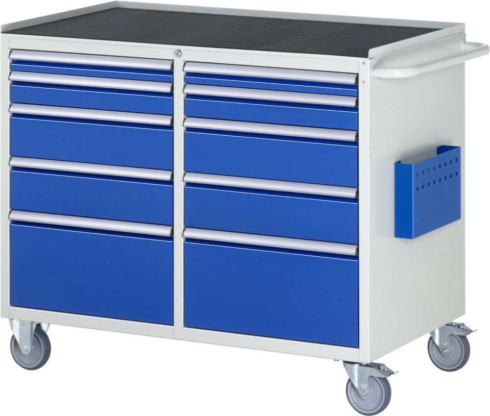 Produktbild RAU Montagewagen Serie 7000 10 Schubladen Metallauflage 1145 mm