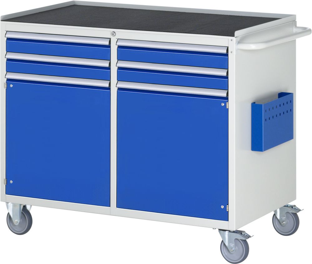 Produktbild RAU Montagewagen Serie 7000 4 Schubladen Größe L 2 Flügeltüren Größe L bild 1