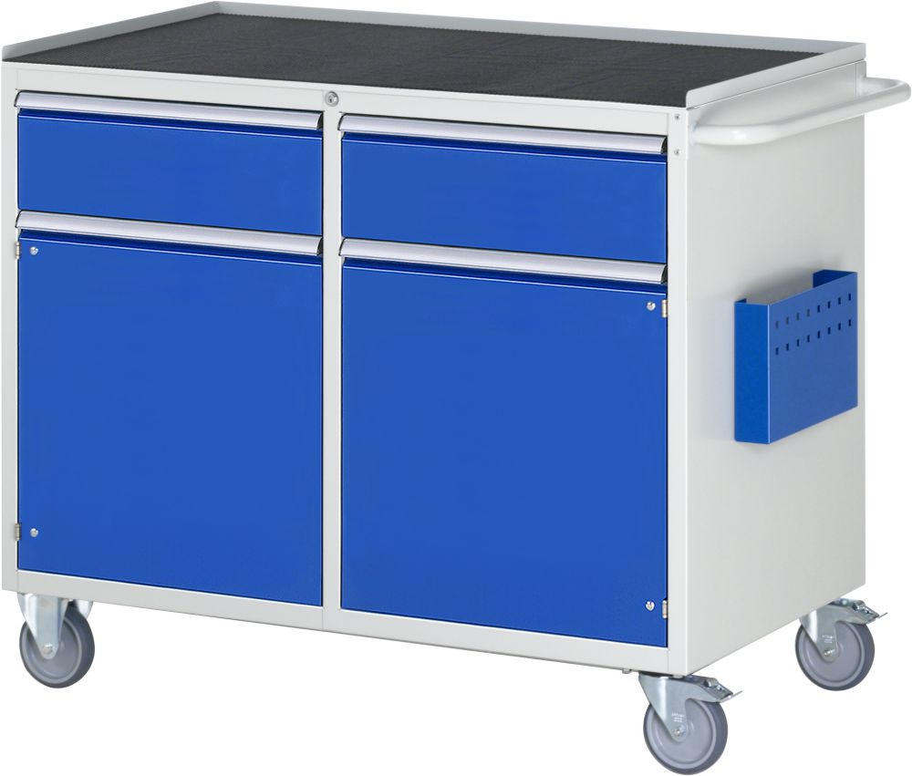 Produktbild RAU Montagewagen Serie 7000 2 Schubladen Größe L 2 Flügeltüren Größe L bild 1