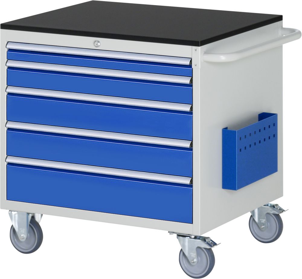Produktbild RAU Montagewagen Serie 7000 5 Schublade Größe XL Breite 770 mm