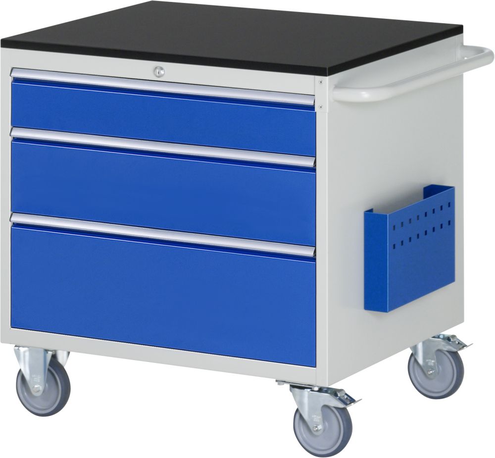 Produktbild RAU Montagewagen 7000 mit 770 mm und 3 unterschiedlichen Schubladen