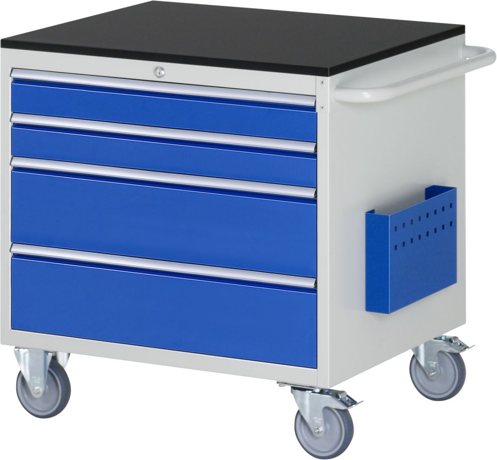 Produktbild RAU Montagewagen Serie 7000 4 Schubladen Arbeitsplatte 19 mm