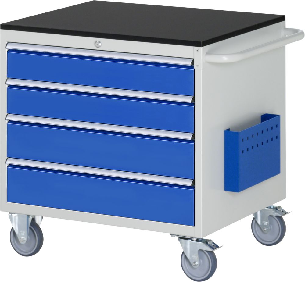 Produktbild RAU Montagewagen Serie 7000 4 Schubladen Tragfähigkeit 450 kg