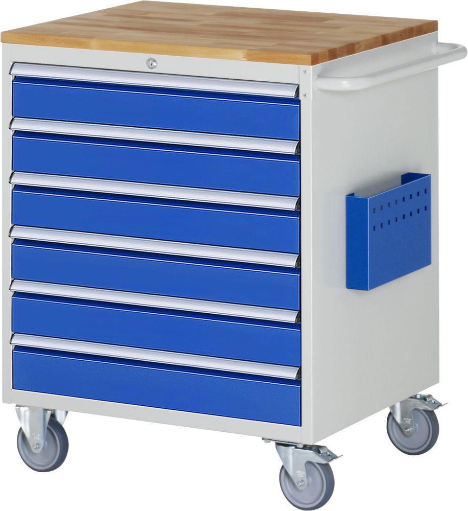 Produktbild RAU Montagewagen Serie 7000 6 Schubladen Größe XL Breite 770 mm bild 1