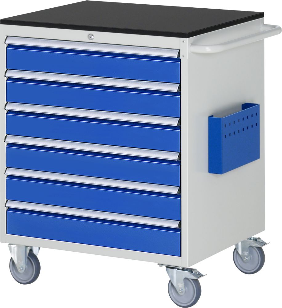 Produktbild RAU Montagewagen Höhe 970 mm Serie 7000 6 Schubladen Größe XL