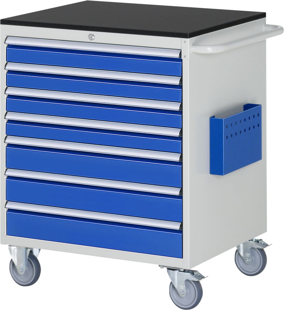 Produktbild RAU Montagewagen Serie 7000 7 Schubladen Größe XL Arbeitsbreite 19 mm