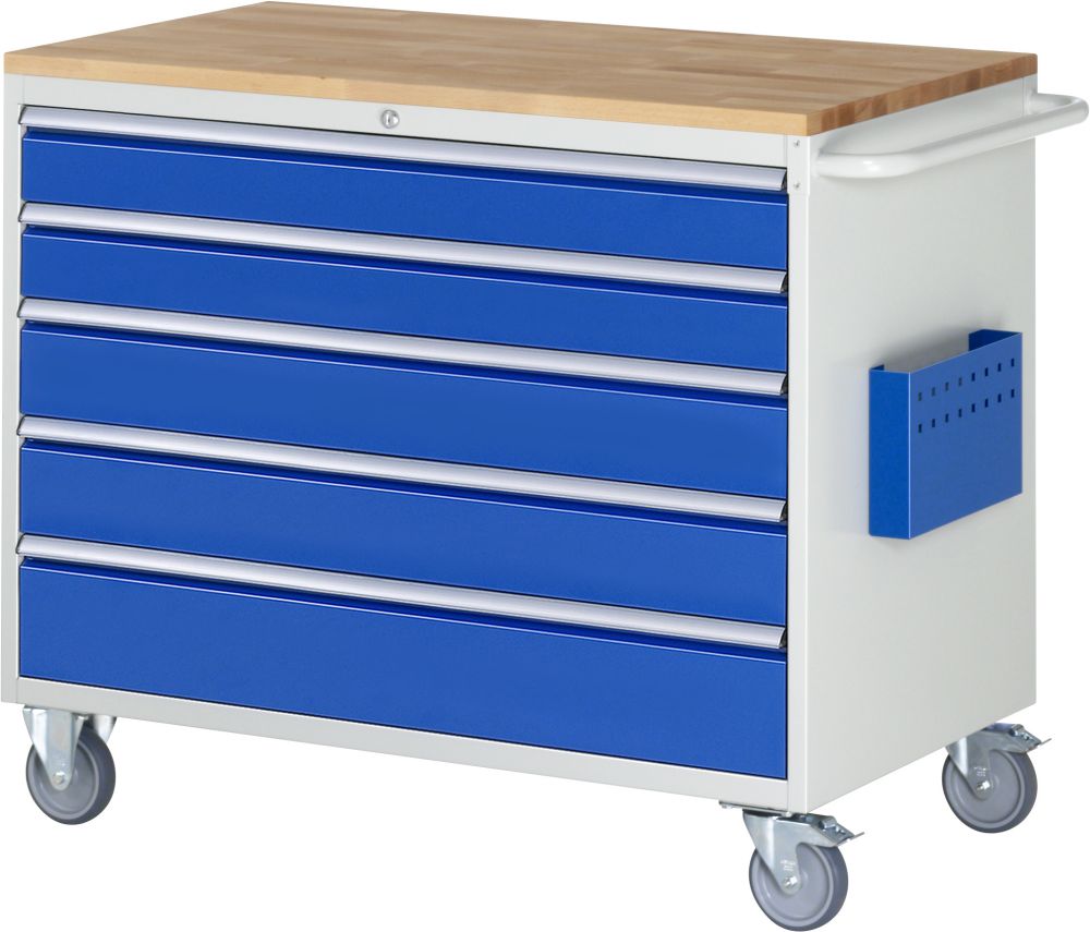 Produktbild RAU Montagewagen Serie 7000 5 Schubladen Größe XXL Ausstattung 5010