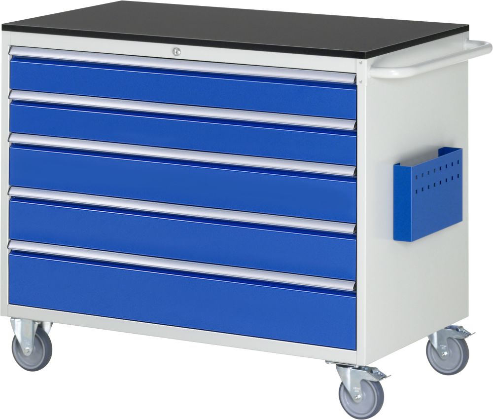 Produktbild RAU Montagewagen Serie 7000 5 Schubladen Größe XXL 1145 x 970 x 650 mm